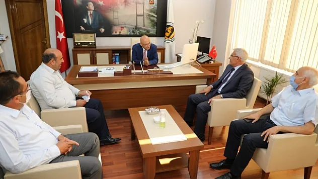 Güder'den Müdür Bacanlı'ya hayırlı olsun ziyareti