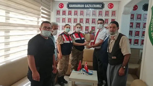 Jandarmadan &quotGaziler Günü ve Haftası&quot ziyareti
