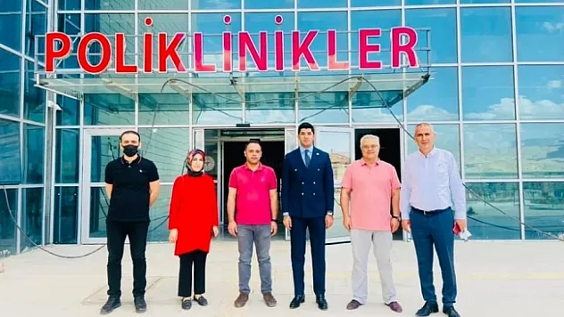 Kaymakam Kılıç yeni hastaneyi inceledi