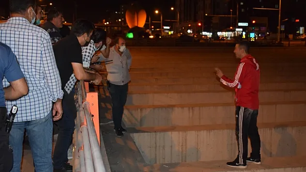 Malatya'da 15 dakika arayla, aynı noktada 2 ayrı intihar girişimi