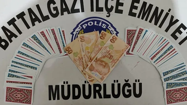 Malatya'da kumar baskını