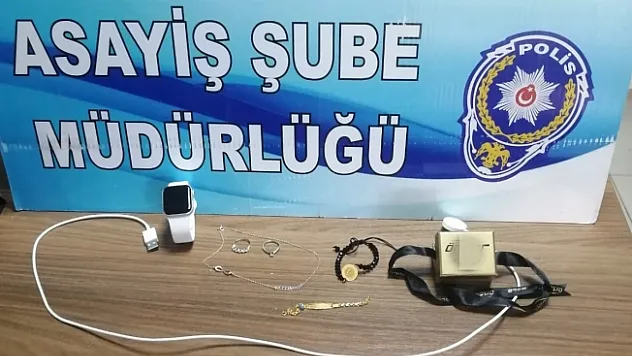 Malatya'da ziynet eşyası çalan hırsız yakalandı