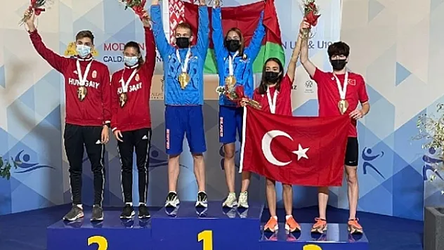 Malatyalı milli sporcu bronz madalya kazandı