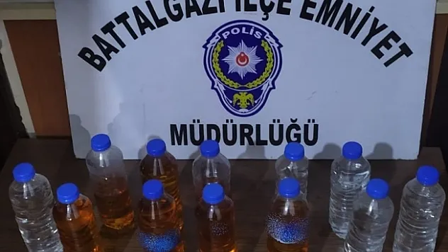 Sahte alkol ele geçirildi!