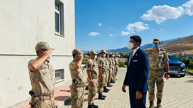 Yeni kaymakamın ilk denetimi asfalt yapılan yol oldu