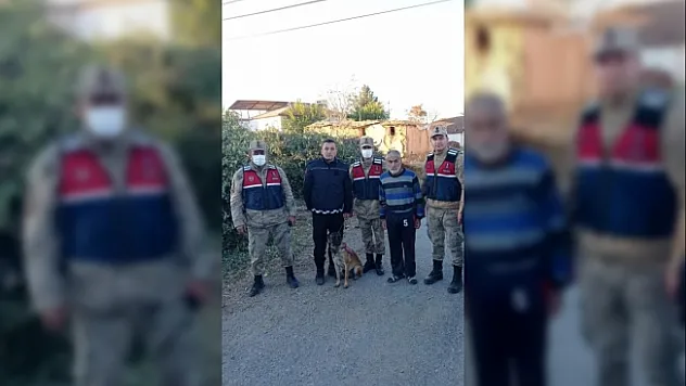 Alzheimer hastası yaşlı adamı iz takip köpeği buldu
