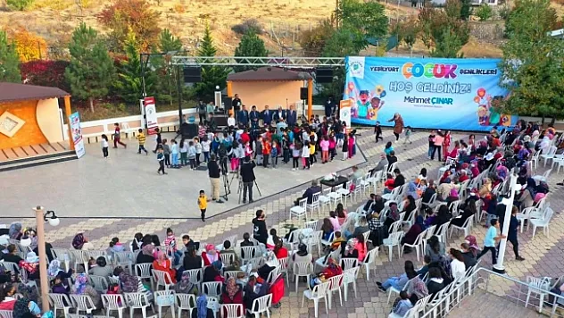 Çocuklar, Yeşilyurt çocuk şenliğinde keyifli anlar yaşadı