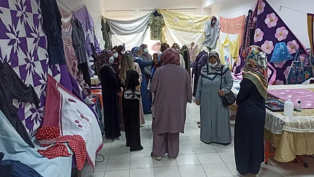 El emeği göz nuru ürünler sergilendi