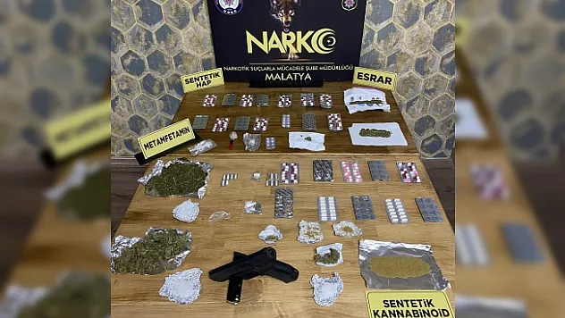 Malatya'da 'torbacı' operasyonu: 21 gözaltı