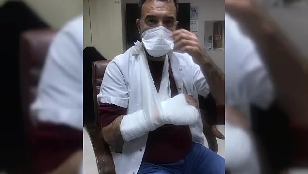 Alkollü hasta, sağlık çalışanlarını darp etti!