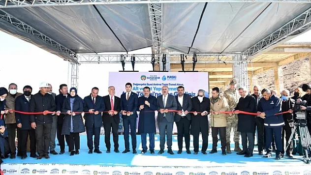 Malatya'da ilçelere arıtma tesisleri yapıyor