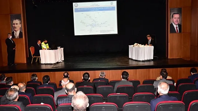 Malatya'da kış tedbirleri kordinasyon kurulu toplandı