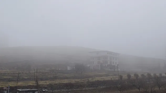 Malatya'da sis