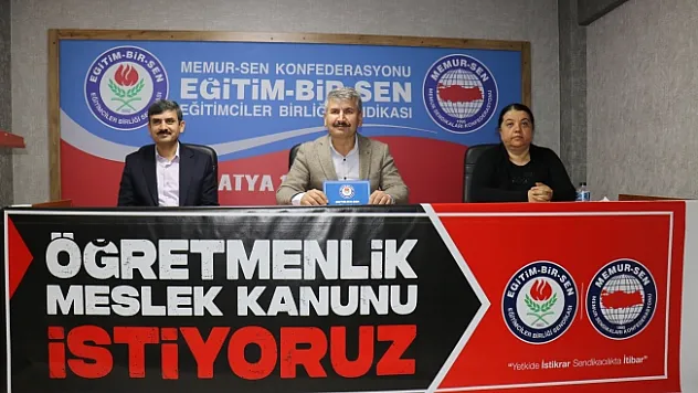 Söylemez: Meslek Kanunu, 24 Kasım'da öğretmenlerimize verilebilecek en büyük müjde