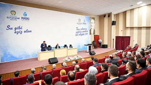 Başkan Gürkan, MASKİ çalışanlarıyla bir araya geldi
