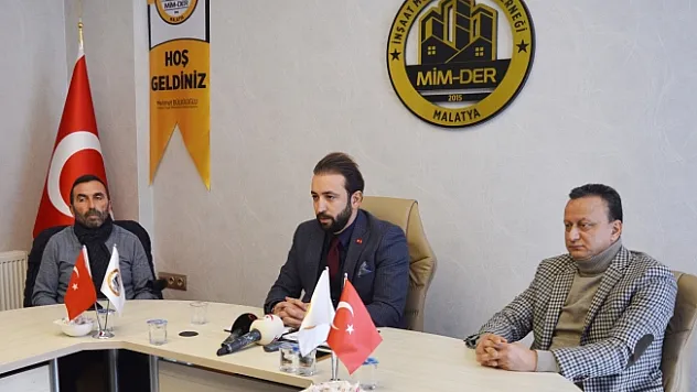 Bülbüloğlu: Beklenti inşaat malzeme fiyatlarında indirime gidilmesi