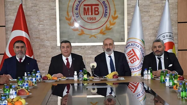 Diyarbakır TSO'dan Malatya Ticaret Borsasına ziyaret