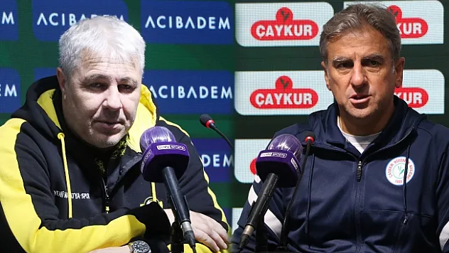 Maçın ardından açıklamalar...