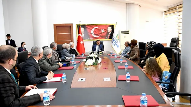 Malatya Otizm Dernek Başkanı ve Yönetim Kurulu'ndan Başkan Gürkan'a ziyaret