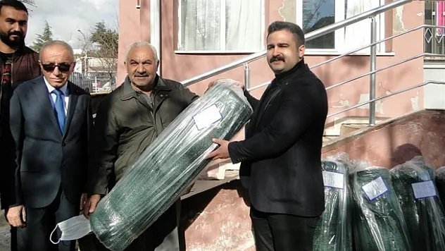 Organik tarım yapan üreticilere file desteği