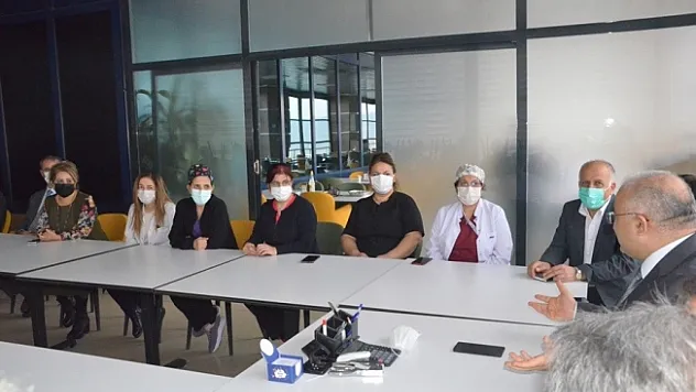 Profesör Beytur'dan çalışma arkadaşlarına veda