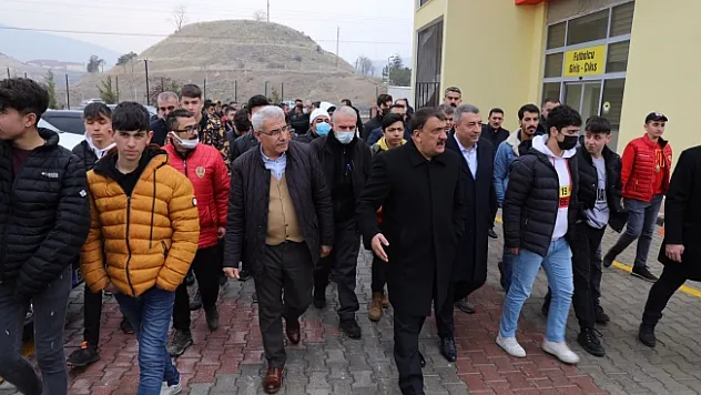 Başkan Güder'den Yeni Malatyaspor'a moral ziyareti