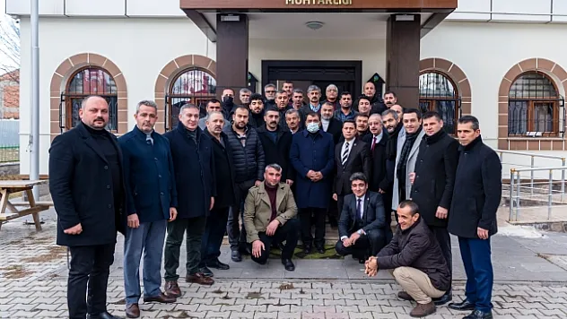 Başkan Gürkan, Malatya Muhtarlar Derneğini ziyaret etti