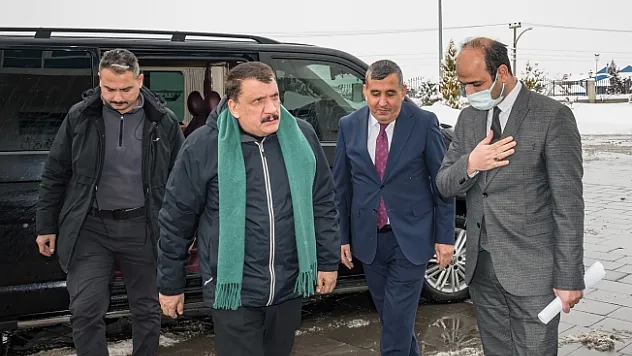 Başkan Gürkan, MASKİ Genel Müdürlüğü'nü ziyaret etti