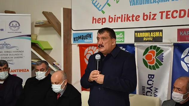 Başkan Gürkan, Tecde Mahallesi sakinleriyle buluştu