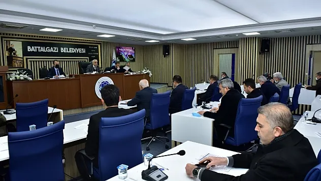 Battalgazi Belediye Meclisi toplandı