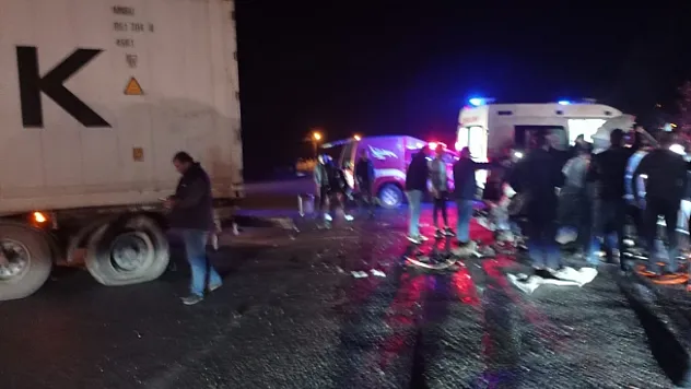 Malatya'daki feci kazada ölü sayısı 2'ye çıktı!