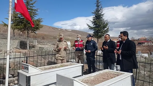Arguvan'da şehit aileleri unutulmadı