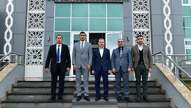 Başkan Çınar'dan Müdür Sucu'ya 'Hâyırlı Olsun' ziyareti
