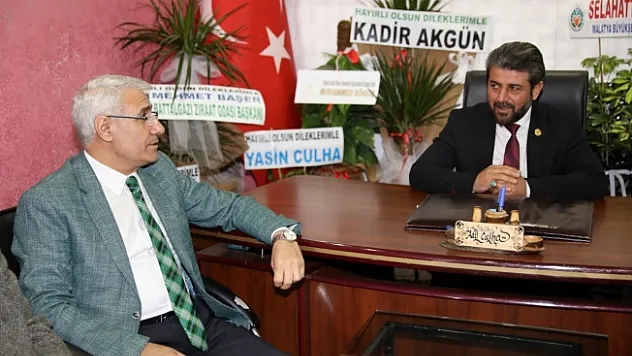 Güder'den Culha'ya hayırlı olsun ziyareti  