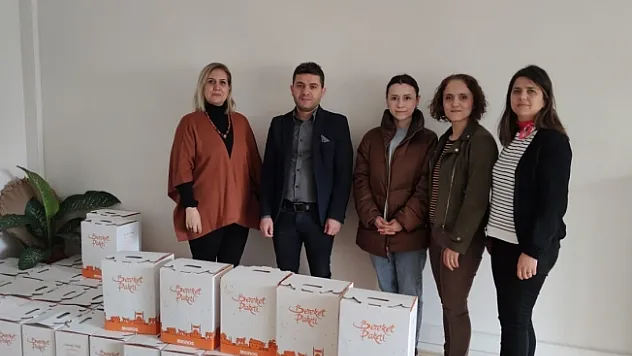 Malatya'da ihtiyaç sahibi öğrencilere Ramazan desteği