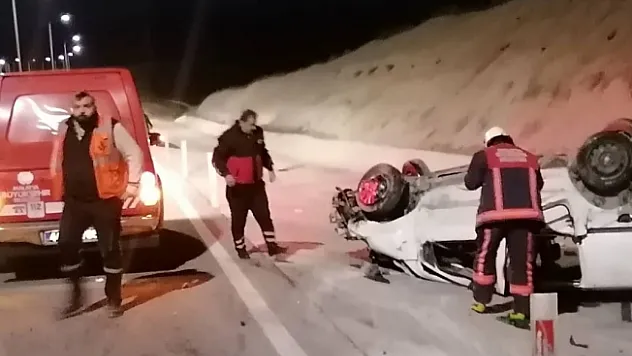 Malatya'da feci kaza: 2 ölü  