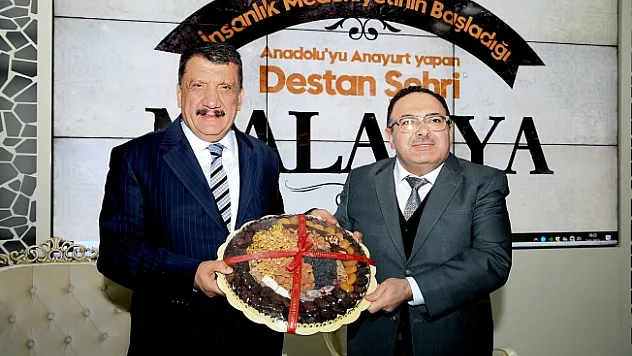 Yerel Yönetimler Başkan Yardımcı Böke, Malatya Büyükşehir Belediyesini ziyaret etti