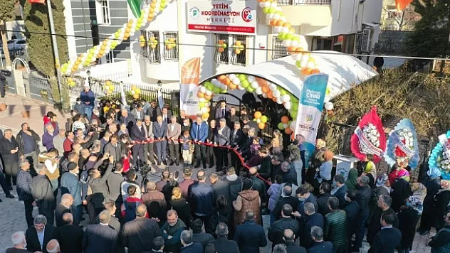 Yeşilyurt'ta koordinasyon merkezinin açılış töreni yapıldı
