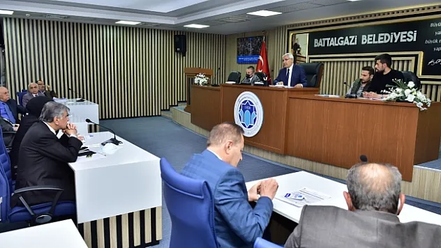 Battalgazi Belediye Meclisi toplandı
