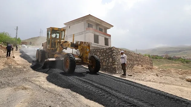 Battalgazi Yıldıztepe'de asfaltlama çalışmaları  