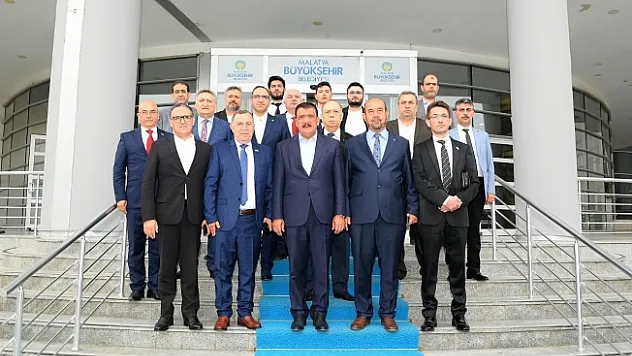 Gürkan, Kırgız Büyükelçi ve iş insanlarıyla bir araya geldi