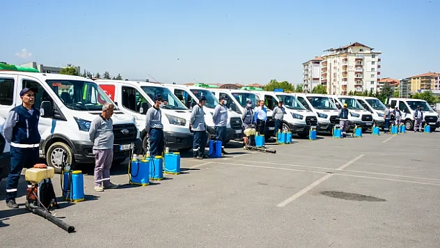 Malatya'da ilaçlama çalışmalarına hız verildi