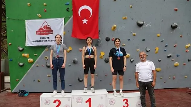Malatyalı sporcudan Türkiye ikinciliği  