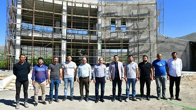 'Şahintepe Macera Parkı ve Sosyal Tesisleri' hızla yükseliyor