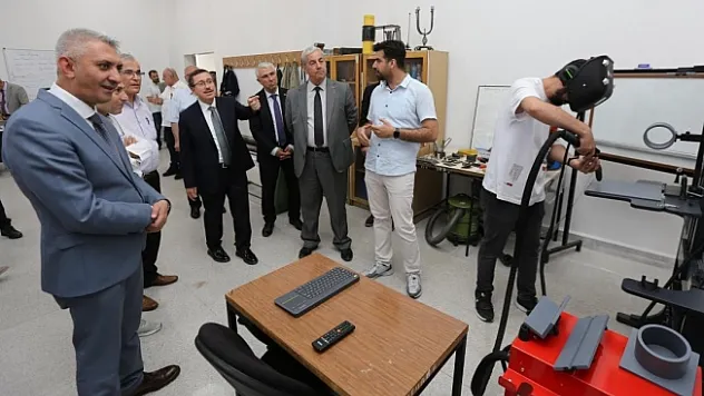Teknoloji laboratuvarı törenle hizmette