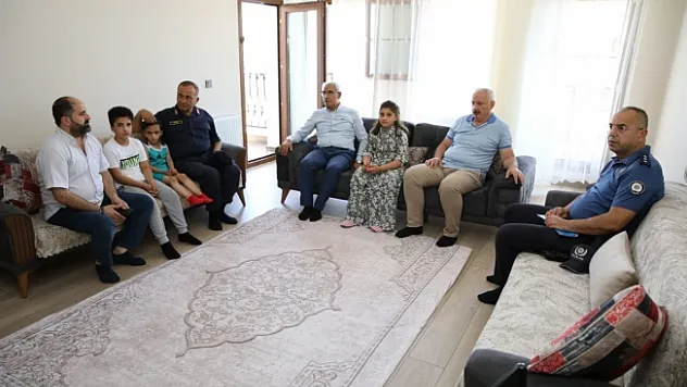 Başkan Güder'den 15 Temmuz'da anlamlı ziyaret