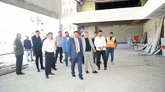 Gürkan YİMPAŞ binasını inceledi