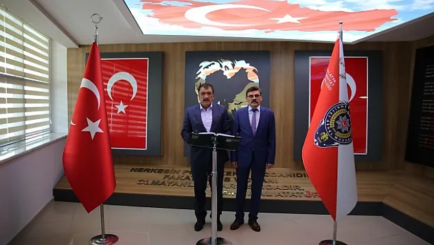 Başkan Gürkan'dan Dağdeviren'e ziyaret