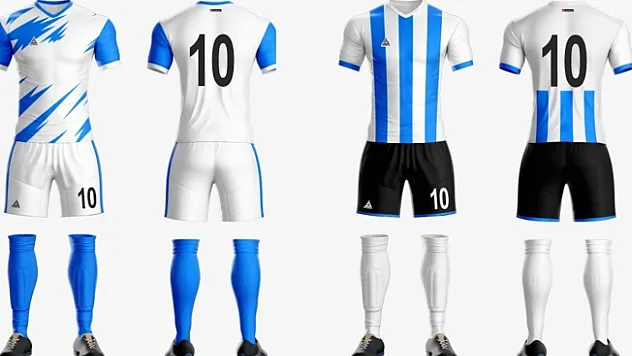 Arguvan 'mavi-beyaz' giyecek