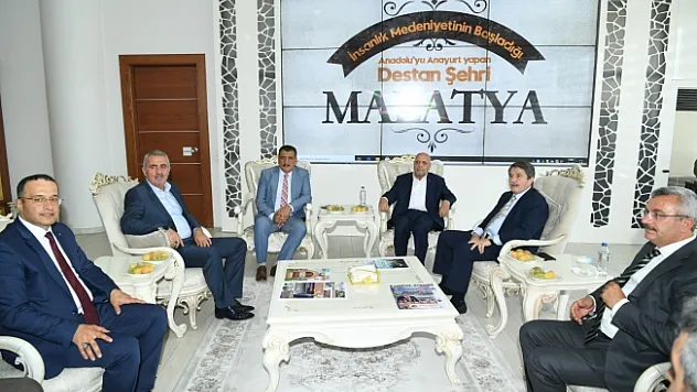 HAK-İŞ Genel Başkanı Mahmut Arslan'dan Başkan Gürkan'a ziyaret